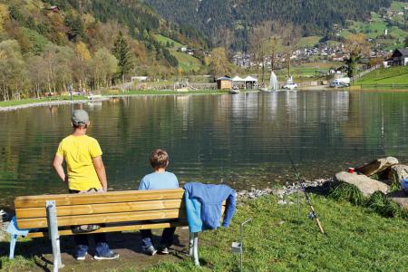 Teich beim Sandwirt in St. Leonhard