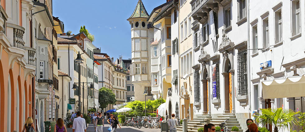 Silbergasse in Bozen