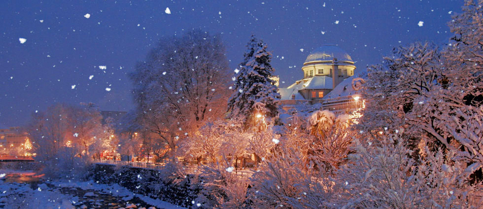 Kurhaus Meran im Winter Kurhaus Meran im Winter