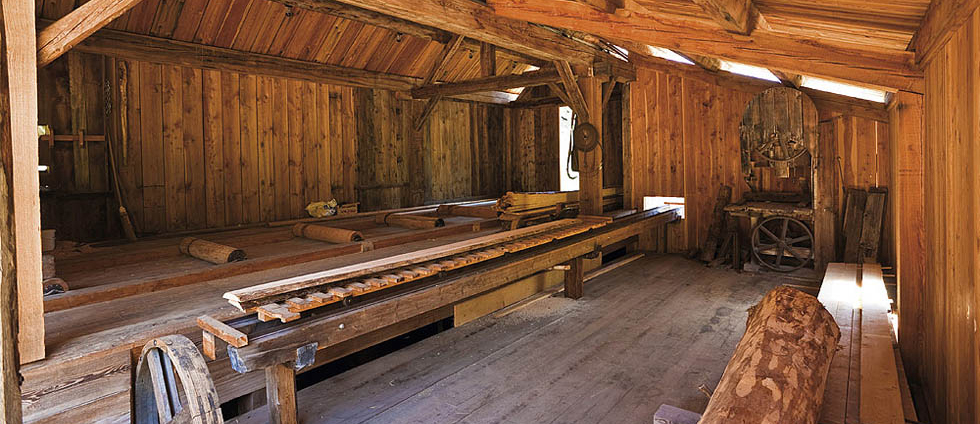 Lahnersäge in St. Gertraud im Ultental  Lahnersäge in St. Gertraud im Ultental