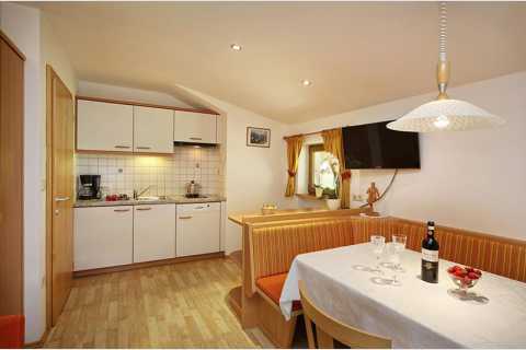  Living room and kitchen