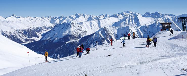 Zona sciistica Haideralm in Alta Val Venosta