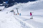 Skilift im Skigebiet Haideralm