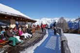 Ski chalet in the ski resort Haideralm