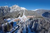 In Falzeben the gondola orbit starts to the ski resort Meran 2000