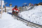 Der Alpin Bob in Meran 2ooo ist auch im Sommer in Betrieb