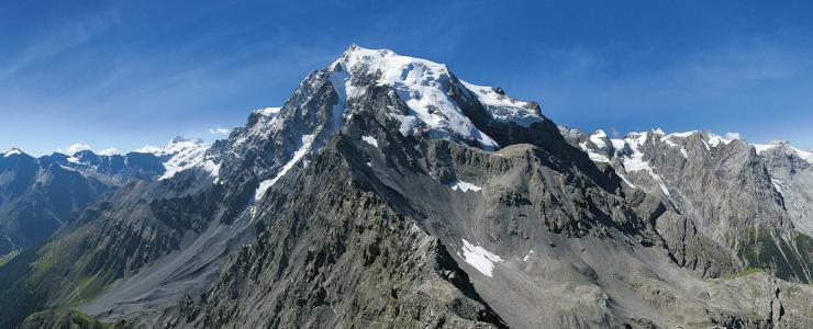 Der Ortler, 3905m, der hchster Berg in Sdtirol