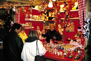 Sdtiroler Kunsthandwerk am Meraner Weihnachtsmarkt